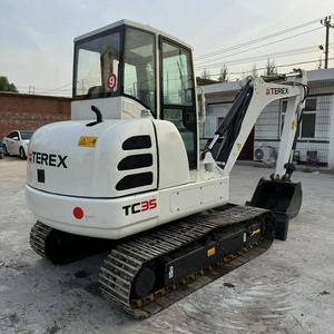 Hot Verkoop Gebruikt <span class=keywords><strong>Terex</strong></span> Tc35 Graafmachine 3.5 Ton Voor Engineering Bouw Met Kern Motor Pomp Lager & Plc Componenten - Product Image 1
