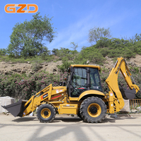 Chargeuse-pelleteuse GZD 6059x2465x3813mm, poids en ordre de marche 8200kg, moteur diesel 74KW, force de rupture 47KN, force de traction 76KN