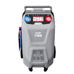 X570 Automatic Automotive Air Conditioning System R134a Car Refrigerant Filling Machine Ac Flush Machine