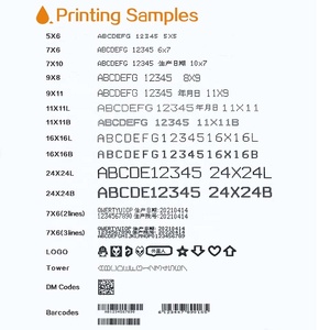 Industrial Contínuo Label Printer com expiração Data Função CIJ Inkjet Batch Coding for Flex Printing Material - Product Image 2