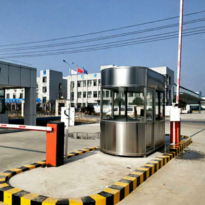 Stainless Steel Round Sentry <b>Box</b> Guard House Modern Design for <b>Security</b> Checkpoint Application - Product Image 1