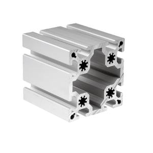 Profilo in Alluminio Industriale 100100 per Carichi Pesanti, Estrusione con Scanalatura a T 6063 T5 Anodizzato per Strutture e Linee di Assemblaggio - Product Image 1