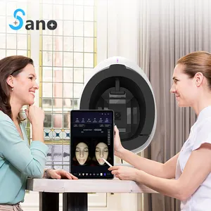 3D Face Skin Scanner Skin Analyzer Machine Detect Skin Type Acne Pigmentation Salon