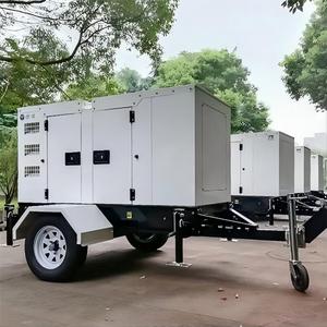 Trailer Super Silent <b>Generator</b> 25kva 30kva 40kva 50kva 60kva 100kva 150kva 200kva 250kva 3 Phase 50/60Hz Portable Backup Wide Ou - Product Image 5