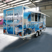 Chammp Food Truck Numérique High-Tech avec Système de Commande Tactile et Paiement Sans Espèces Entièrement Équipé