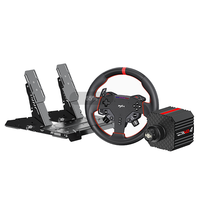 Volant et pédalier de jeu de course à entraînement direct de haute qualité pour PS4 PC
