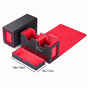YY กล่องเก็บการ์ดพิมพ์ลาย3D แบบกำหนดเองพร้อมที่ปิดด้วยแม่เหล็กเคสเก็บการ์ดซื้อขายระดับพรีเมียม - Product Image 6