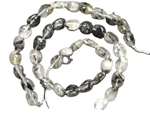 charming beads string on sale black tourmaline quartz tumble types of rough gemstone