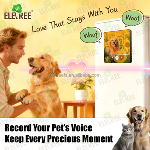 Imán Personalizado para Refrigerador con Música, Regalo <span class=keywords><strong>de</strong></span> Aniversario para Mascotas, Perros y Gatos, Puede Reproducir Canciones, Regalo <span class=keywords><strong>de</strong></span> Navidad para Amantes <span class=keywords><strong>de</strong></span> las Mascotas, Regalo Conmemorativo - Product Image 3