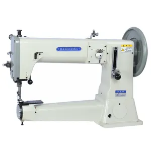 441 single needle lockstitch cylinder bed extremely thick leather canvas horse saddle industrial sewing machine for sale