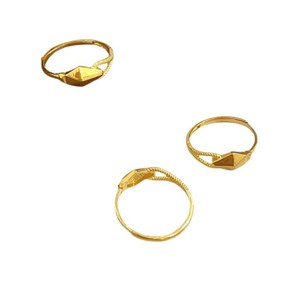 Anillo de mujer de año de serpiente dorada explosiva de gama alta Anillo de serpiente de oro puro Regalo de oro puro para novia - Product Image 5