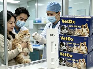 ชุดตรวจ <span class=keywords><strong>FIV</strong></span>/FELV สำหรับ<span class=keywords><strong>แมว</strong></span> ใช้งานที่บ้านได้ สะดวก รวดเร็ว แม่นยำ สำหรับสัตวแพทย์และผู้ที่รักแมว อุปกรณ์วินิจฉัยโรคสัตว์ - Product Image 3