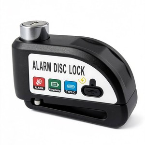 <span class=keywords><strong>Antivol</strong></span> intelligent rechargeable en alliage d'aluminium haute sensibilité pour <span class=keywords><strong>moto</strong></span> avec frein à <span class=keywords><strong>disque</strong></span> et chargement USB - Product Image 5