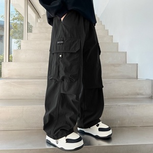 Pantalons décontractés pour garçons, doublés en <span class=keywords><strong>polaire</strong></span>, épais, style coréen, nouveau style, printemps, automne, hiver, pantalons tendance pour le travail et pantalons décontractés - Product Image 1