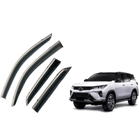 Deflectores de Ventana Laterales para Toyota LC200 2008-2019 Protector de Lluvia Accesorios de Coche