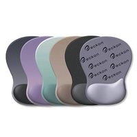 Tapis de souris personnalisé avec logo Beckon, support de poignet, base en caoutchouc antidérapante, design créatif pour stations de jeu, cadeaux de bienvenue, publicité