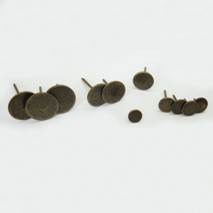 Flathead Thumbtacks Long Pins Large Headed Nails Round Head Nails Furniture Hardware Accessories Chinese Style <b>Sofa</b> Nails - Product Image 2