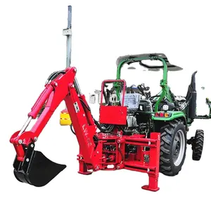 Factory directly !! Mini Towable Back hoe Attachment for tractors&skid steer in Canada/USA/Australia