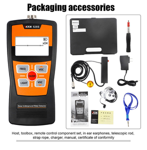Victor 528S <span class=keywords><strong>Detector</strong></span> De Vazamento De Água Subterrânea Equipamento De Detecção De Água Profundidade De Medição 1 Metro Vazamento De Tubulação De Água - Product Image 2