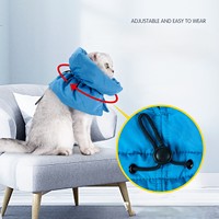 Collar Isabelino Esterilizado Anti-Esvaziado para Gatos, Protector Cálido para la Cabeza del Animal en Forma de Pañuelo o Bufanda