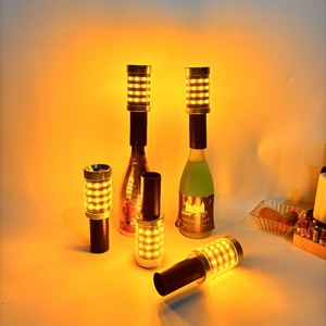 Bastone Luminoso a LED Portatile a Forma di <span class=keywords><strong>Bottiglia</strong></span> di Champagne, Luci Stroboscopiche per Bottiglie, Decorazioni per Club, Bar, Matrimoni, KTV e Feste - Product Image 3