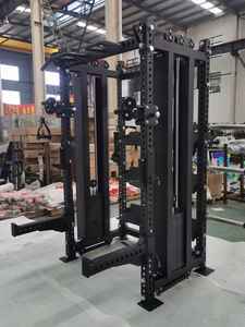 Многофункциональная силовая стойка VIGFIT для спортзала с лат-пультом и стеллажом для хранения - Product Image 5