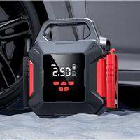 12V Car Portable Emergency Start Power Supply Inflator Battery Charger Car Compressor Pump for Cars/Trucks