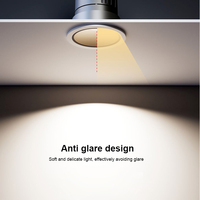 DGLUX Tuya Smart RGBCW LED Downlight Sans Fil Zigbee Spot de Plafond Réglable Encastré Dimmable avec 4000K Température de Couleur