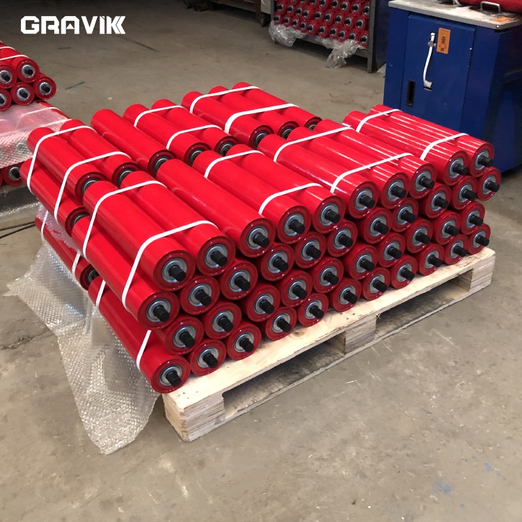 Standard Industrial Mining Conveyor Carrying Idler Roller