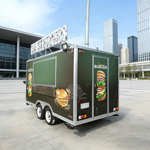 Camión de Comida Personalizable OEM, Remolcable, para Hamburguesas, Café y Otros Snacks - Product Image 5