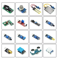 Kit de capteurs 16-en-1 : Super kits de démarrage pour projets Arduino UNO R3 Mega2560 Mega328 et Raspberry Pi 3 2 Modèle B K62