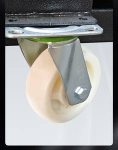 Chariot de levage électrique hydraulique à 4 roues Chariot de levage de marchandises à ciseaux en acier inoxydable Petit chariot de levage électrique - Product Image 5