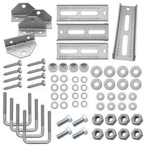Kit de support de traverse en acier inoxydable pour remorque de bateau RAB001, accessoires de montage pour bateau pneumatique et véhicule mobile - Product Image 1