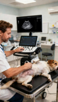 Système d'échographie Doppler couleur portable 3D 4D pour animaux de compagnie Dawei Veterinary à vendre