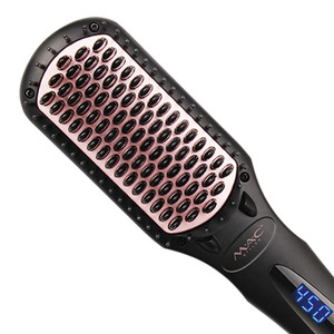 <span class=keywords><strong>Spazzola</strong></span> <span class=keywords><strong>Lisciante</strong></span> Professionale MAC con Ioni per Capelli Lisci e Setosi, <span class=keywords><strong>Spazzola</strong></span> 3D Anti-Scottatura, <span class=keywords><strong>Spazzola</strong></span> in Nylon Resistente - Product Image 4