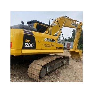 Vendre une excavatrice sur chenilles d'occasion Komatsu PC200-8 de 20 tonnes, marque japonaise, machine d'ingénierie à bas prix - Product Image 1