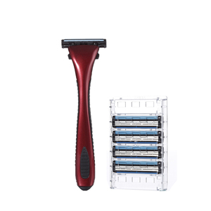 Máquina <span class=keywords><strong>para</strong></span> fabricar cuchillas de afeitar de acero inoxidable importada de 3 hojas <span class=keywords><strong>para</strong></span> uso facial y corporal - Product Image 6