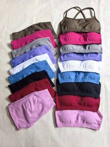 3PCS Gym Clothing for <b>Women</b> Fitness <b>Vest</b> Crop <b>Top</b> High Waist Leggings Workout Shorts Yoga Set - Product Image 2