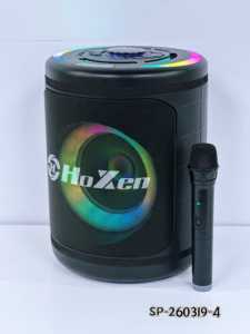 Altavoz Karaoke Bluetooth Portátil con Micrófono Inalámbrico, Luces RGB, Emparejamiento TWS, Función de Grabación, Altavoz para Fiestas al Aire Libre - Product Image 2