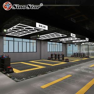 ST1028 <strong>Best</strong> Auto <strong>Detailing</strong> Supplies Use for <strong>Car</strong> Care <strong>Detailing</strong> Workshop Popular in Brazil Hexagon Led Panel <strong>Light</strong> - Product Image 2
