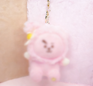 Portachiavi Peluche KPOP BT Twenty-one 12cm - Accessorio Carino a Tema Idol per Fan, Ciondolo Morbido Imbottito per Zaino/Chiavi - Product Image 1