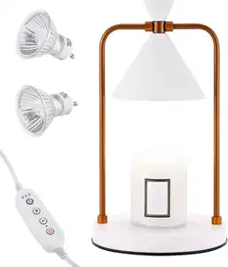 2023 Amazon, Лидер продаж, европейская Изысканная Настольная лампа для плавления, восковая ароматическая горелка, ночник, свеча, теплая лампа