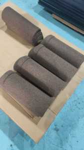 Tuiles <span class=keywords><strong>de</strong></span> toiture en métal revêtues <span class=keywords><strong>de</strong></span> granulés <span class=keywords><strong>de</strong></span> pierre colorés pour la construction - Product Image 5