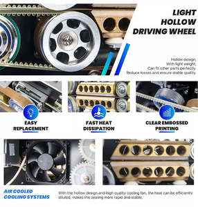 Máquina <span class=keywords><strong>Selladora</strong></span> <span class=keywords><strong>de</strong></span> Banda Vertical KUNBA SF150LW <span class=keywords><strong>de</strong></span> Doble Uso para <span class=keywords><strong>Bolsas</strong></span> <span class=keywords><strong>de</strong></span> Plástico con Sellado Continuo Automático para Empaque <span class=keywords><strong>de</strong></span> <span class=keywords><strong>Bolsas</strong></span> - Product Image 4