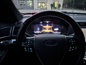 12.3 "xe kỹ thuật số cụm cụ cho Ford Explorer 2017-2018 LCD Bảng điều khiển bảng điều chỉnh tự động đồng hồ tốc độ ảo buồng lái nâng cấp - Product Image 2