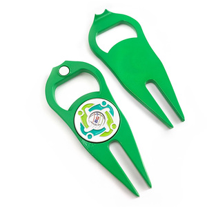 เครื่องมือซ่อมแซมโลหะกอล์ฟและเครื่องหมายลูกกอล์ฟ เครื่องมือซ่อมแซม <span class=keywords><strong>divot</strong></span> กอล์ฟอเมริกัน - Product Image 3