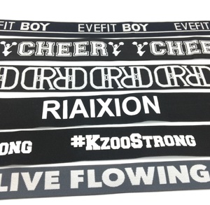 Banda elástica de nailon de 15cm <span class=keywords><strong>para</strong></span> sofá o Sujetador deportivo, <span class=keywords><strong>tela</strong></span> Jacquard, con estampado de goma - Product Image 6