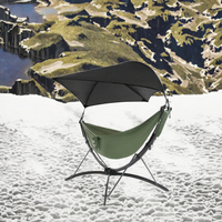 Hamac suspendu en acier inoxydable de haute qualité pour le camping en plein air, la randonnée, 1-2 personnes, capacité de 250 kg, toutes saisons