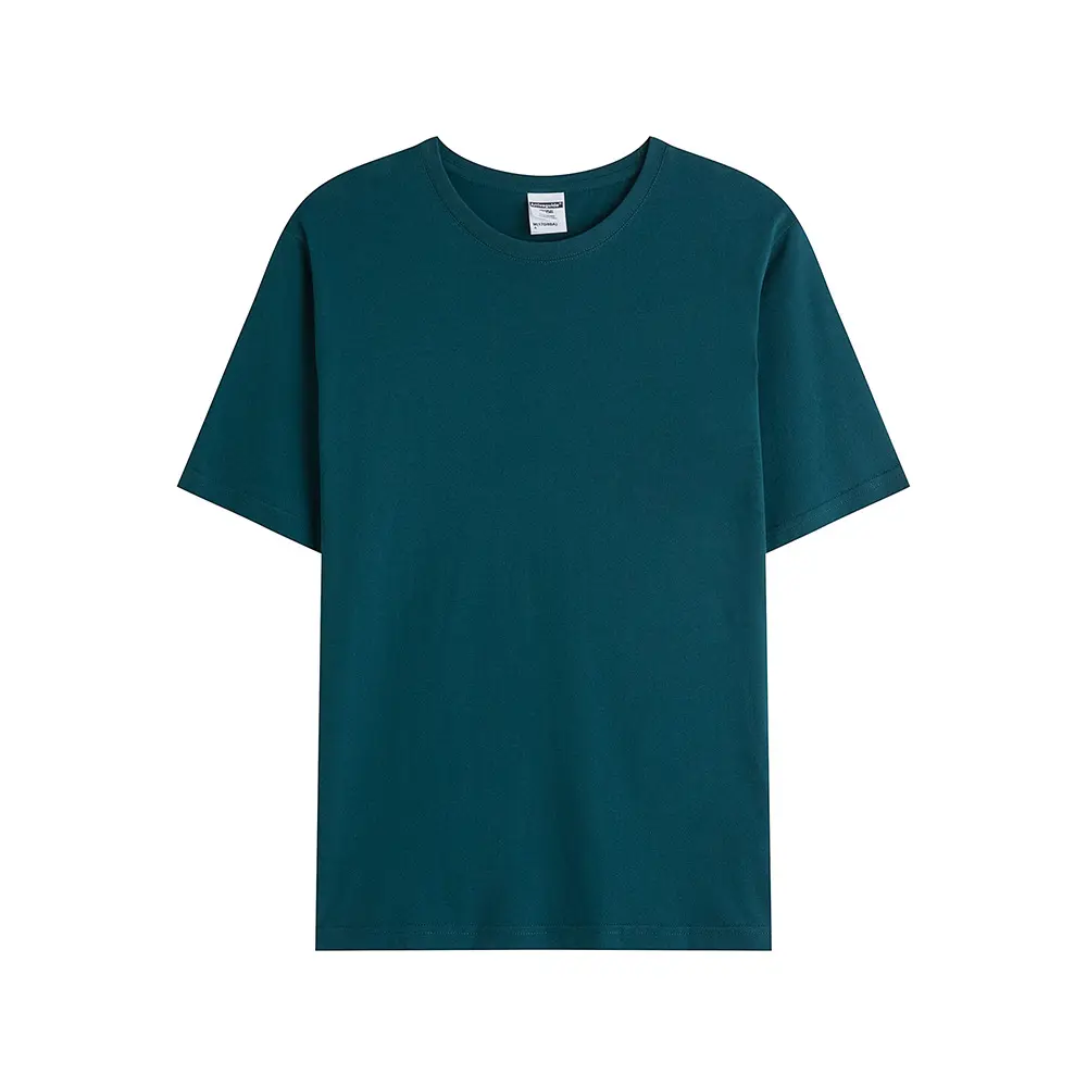 High Quality 100% cotton 190gsm 19 colors men women unisex customizable blank casual t shirt men's t-shirt t shirts t-shirts