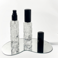 Flacon de parfum rechargeable de luxe 10 ml, couleur personnalisée, vaporisateur transparent, flacon d'huile essentielle, flacons de parfum en verre